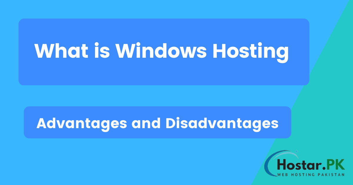 what is Windows Hosting Advantages and Disadvantages